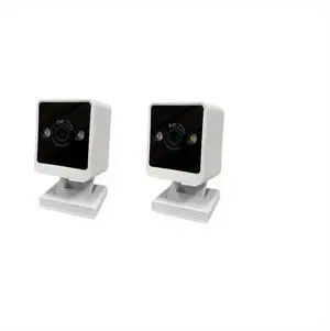 Hiseeu Mini Indoor 1080p Wi-Fi Security Camera Motion Detection ,Day & Night Vision,Two-Way Audio 2 pcs camera, SD card is not included