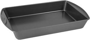 Baker's Secret Nonstick Roaster Pan 15 x 9 Curved Corners, 0.9mmm Thick  Carbon Steel Oven Roasting Pan 2 Layers Food-Grade Coating, Non-stick Pan,  Cookware Accessories - Advanced Collection