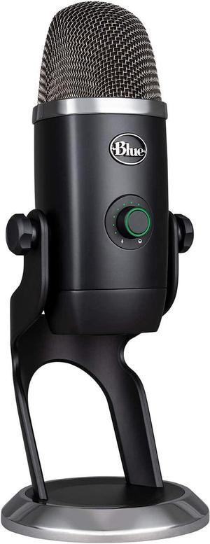 Logitech for Creators Blue Yeti X USB Microphone for PC, Podcast, Gaming, Streaming, Studio, Computer Mic - Blackout