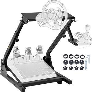 VEVOR G920 Racing Steering Wheel Stand Shifter Mount fit for Mainstream Brands Gaming Wheel Stand Wheel Pedals NOT Included Racing Wheel Stand