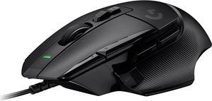 G502 X Wired Gaming Mouse - LIGHTFORCE hybrid optical-mechanical primary switches, HERO 25K gaming sensor, compatible with PC - macOS/Windows - Black