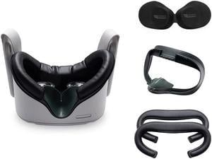 VR Cover Facial Interface & Foam Replacement Set for Meta/Oculus Quest 2 (Standard Edition)