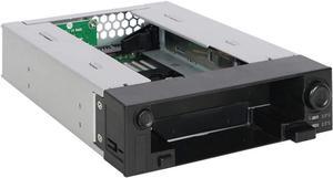 2 Bay 2.5 & 3.5 SATA HDD/SSD Hot Swap Mobile / Caddy / Docking for External 5.25 Bay | DuoSwap MB971SP-B
