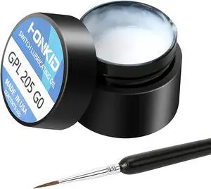 HONKID Keyboard Switch Lube GPL 205G0 0.35 oz,Mechanical Keyboard Keycaps Lubricant Lubes Stabilizer Lubricating