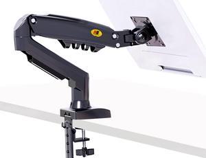 NB North Bayou Monitor Desk Mount Stand Full Motion Swivel Monitor Arm with Gas Spring for 17-30''Monitors(Within 4.4lbs to 19.8lbs) Computer Monitor Stand F80-B