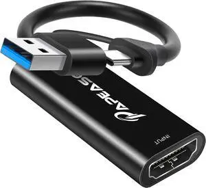 Capture Card, Video Capture Card HDMI to USB/Type-C 1080P 60FPS Game Capture Card for Streaming, Teaching, Video conferencing or Live Broadcasting Capture Card, Video Capture Card HDMI to USB/Type-C 1080P 60FPS Game Capture Card for Streaming, Teaching, Video conferencing or Live Broadcasting
