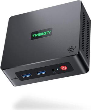 Micro Computer Win 11 Desktop Intel 11th Generation Processors N5100 Mini Computer, 8G DDR4 128G M.2 SSD 2280 TRIGKEY Green G3 Micro PC Win 10 Pro, Support Dual 4K@60Hz HDMI/WiFi 5/BT/Win 11