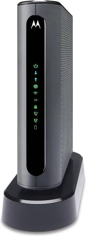Motorola MT7711 24X8 Cable Modem/Router with Two Phone Ports, DOCSIS 3.0 Modem, and AC1900 Dual Band WiFi Gigabit Router, for Comcast XFINITY Internet and Voice