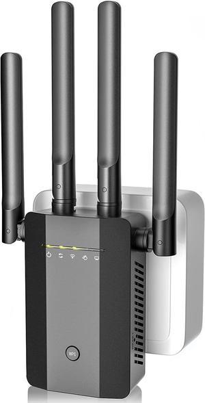 2023 WiFi Extender Signal Booster for Home,WiFi Booster Signal Long Range Coverage to 10000+ sq.ft and 50+Devices,5 ModesWireless Internet Repeater and Signal Amplifier