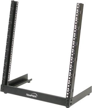 NavePoint 12U 19 Inch Desktop Open Frame 2 Post Server Desk Rack Free Standing W/Hardware, Welcome to consult