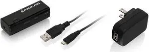 IOGEAR Universal Ethernet to Wi-Fi N Adapter - Speeds of up to 300Mbps on 2.4GHz - Push-button Wi-Fi Protected Setup (WPS) - Supports WEP, WPA, WPA2, TKIP and AES encryption - GWU637
