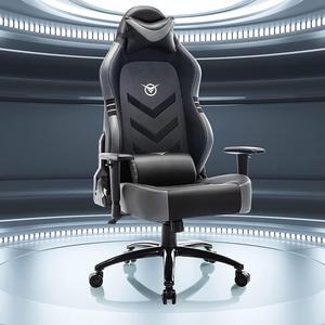 Big and Tall Gaming Chair 350lbs-Racing Style Computer Gamer Chair,Ergonomic Desk Office PC Chair with Wide Seat, Reclining Back, Adjustable Armrest for Adult Teens-Black/Grey, Welcome to consult