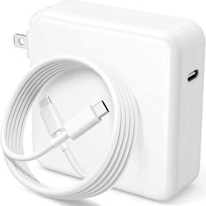 Mac Book Pro Charger - 120W USB C Charger Power Adapter for MacBook Pro 13 14 15 16 Inch MacBook Air 13 Inch 2021/2020/2019/2018 iPad Pro and All USB C Device Included 6.6ft USB-C to C Cable