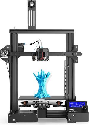 3D Printer Creality Ender 3 Neo Upgraded CR Touch Auto Leveling All Metal Extruder, Tempered Glass Build Plate and Hot Bed Spring