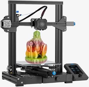 Creality Ender-3 V2 Upgraded 3D Printer with Silent Motherboard Meanwell Power Supply Carborundum Glass Platform and Resume Printing 220x220x250mm