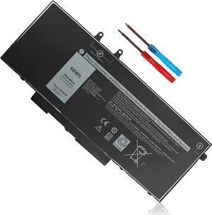 68Wh 3HWPP 15.2V Battery for Dell Latitude 5501 5510 5511 5401 5410 5411 E5410 E5510 E5401 E5501 E5411 E5511 Precision 3551 3541 for Inspiron 17 7500 7506 2-in-1 Black 451-BCMN 10X1J N2NLL 1VY7F 3YNXM