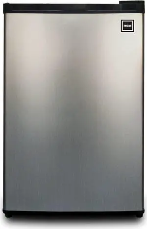 RCA 465 RFR441/RFR465 RFR441 Compact Fridge, 4.5 Cubic Feet, Stainless Steel