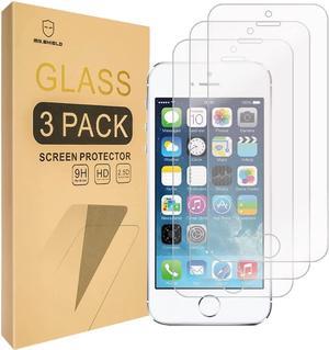 Mr.Shield-[3-Pack Designed for iPhone SE (2016 Edition ONLY) / iPhone 5/5S / iPhone 5C [Tempered Glass] Screen Protector with Lifetime Replacement