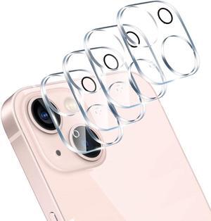 ZXZone [4 Pack] Camera Lens Protector Designed for iPhone 13 6.1-Inch  iPhone 13 mini 5.4-Inch, Accessories Camera Cover, 9H Tempered Glass, Ultra HD, Anti-Scratch, Case Friendly, Easy to Install