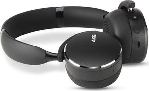 AKG Y500 Wireless Bluetooth On-ear Headphones with Universal Mic/Remote - Black