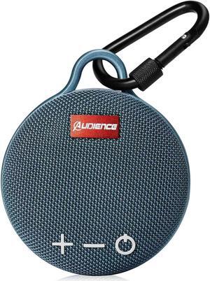 UrbanX Ultra-Portable Bluetooth 5.0 Speaker with Clip, 12H Playtime, Compact Speaker with Big Sound, Punchy Bass, Wireless for Mi 9 Pro & Beach, Pool, Boat, Blue 1 Pack