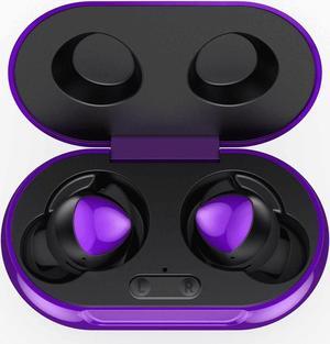 UrbanX Street Buds Plus For Kids - True Wireless Earbuds w/Hands Free Controls (Wireless Charging Case Included) - Purple