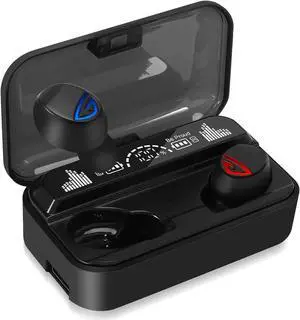 Wireless Earbuds Bluetooth 5.0 Headphones with Digital LED Display Charging Case Stereo Mini Earphones in Ear Headset Waterproof For Google Pixel 3a