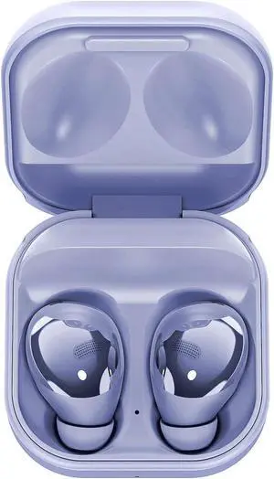 UrbanX Street Buds Pro Bluetooth Earbuds for vivo iQOO Neo True Wireless, Noise Isolation, Charging Case, Quality Sound, Water Resistant (US Version) - Amethyst Purple