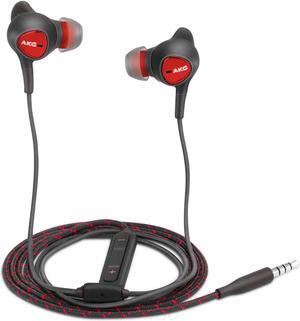 Wired 3.5MM Jack Durable Earphones Earbuds w Microphone and Volume Control, Deep Bass Clear Sound Noise Isolating in Ear Headphones, Compatible With Nokia G50 Tuned By AKG