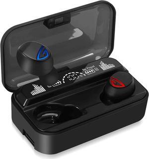 Wireless Earbuds Bluetooth 5.0 Headphones with Digital LED Display Charging Case Stereo Mini Earphones in Ear Headset Waterproof For Acer Chromebook Tab 10