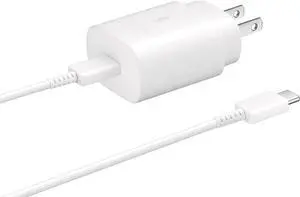 Fast Adaptive Wall Adapter Charger for Samsung Galaxy A42 5G - EP-TA800XWEGUS Adapter - With 4FT (1M) UrbanX Usb Charging And Data Transfer Cable