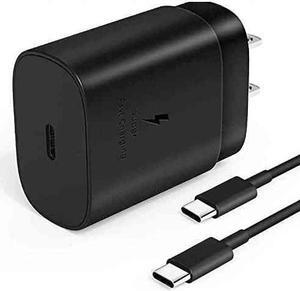 USB C Charger for Zenfone 3 Ultra ZU680KL/Zenfone 3 Deluxe ZS570KL 25W Type C Charger Fast Charging Wall Charger -Black