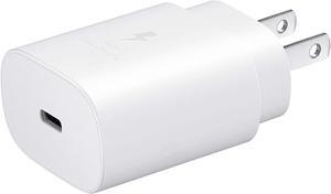 Fast Adaptive Wall Adapter Charger for Samsung Galaxy A32 - EP-TA800XWEGUS Adapter - White (US Version with Warranty)