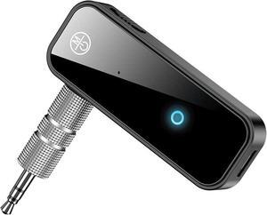 UrbanX Bluetooth 5.0 Adapter 3.5mm Jack Aux Receiver, 2-in-1 Wireless Transmitter & Receiver for Realme 7i , Streaming Audio of TV, PC, Speaker, Headphones, Car, Home Stereo