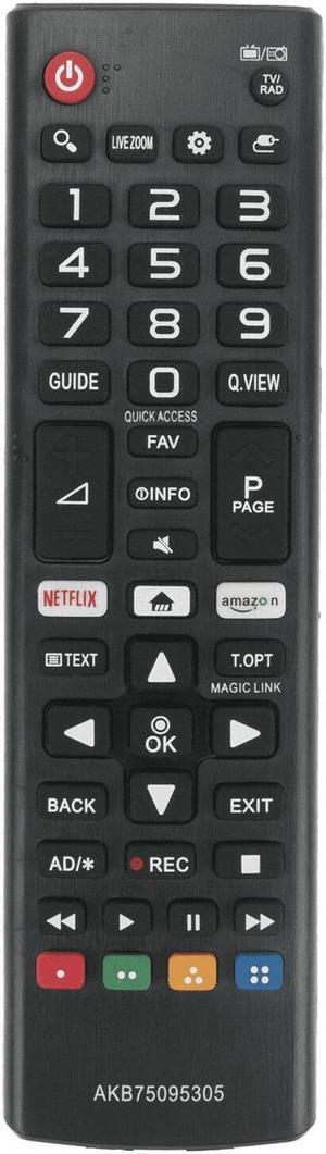 Universal Remote for LG TV Remote Control (All Models) Compatible with 43LK5700PUA And All LG Smart TV LCD LED 3D HDTV AKB75375604 AKB75095307 AKB75675304 AKB74915305,