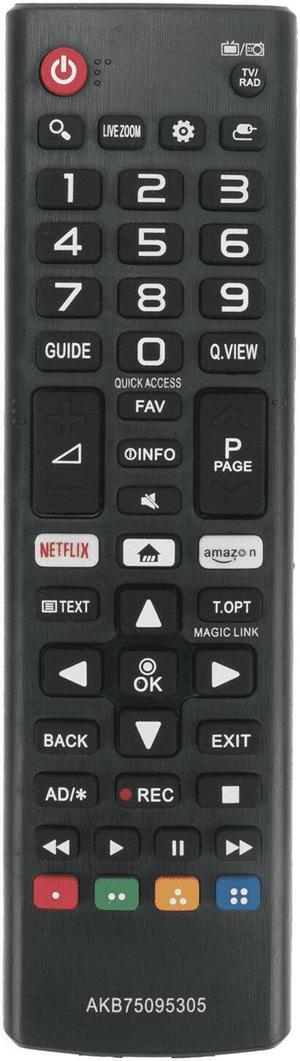Universal Remote for LG TV Remote Control (All Models) Compatible with 55UP8000PUA And All LG Smart TV LCD LED 3D HDTV AKB75375604 AKB75095307 AKB75675304 AKB74915305,