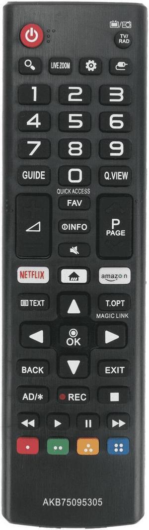 Universal Remote for LG TV Remote Control (All Models) Compatible with 86UM8070PUA And All LG Smart TV LCD LED 3D HDTV AKB75375604 AKB75095307 AKB75675304 AKB74915305,