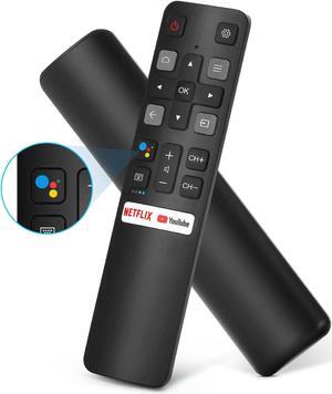 RC802V Replaced Voice Remote For TCL Android TV Model 70S430 And All Android 4K UHD TCL Smart Televisions