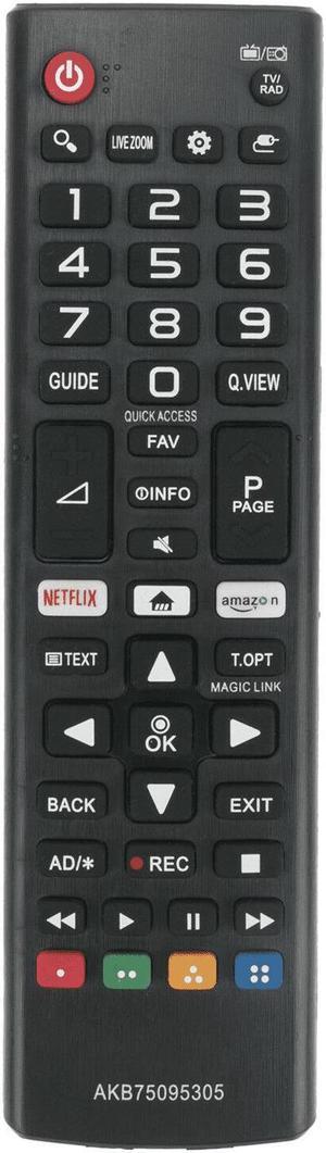Universal Remote for LG TV Remote Control (All Models) Compatible with OLED65C1PUB And All LG Smart TV LCD LED 3D HDTV AKB75375604 AKB75095307 AKB75675304 AKB74915305,