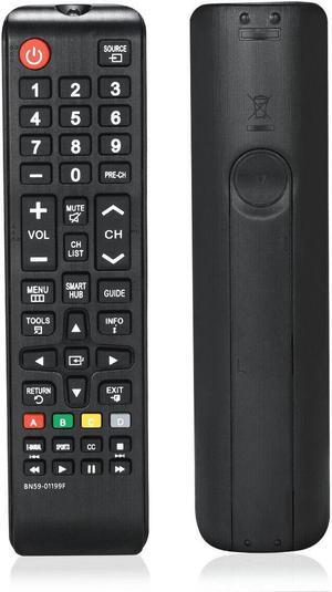 Universal Remote Control for SAMSUNG UN55J6201AF And All Other Samsung Smart TV Models LCD LED 3D HDTV QLED Smart TV BN59-01199F AA59-00786A BN59-01175N