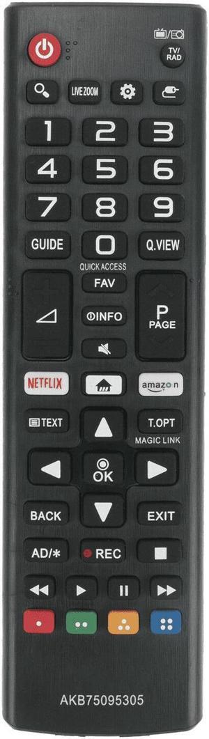 Universal Remote for LG TV Remote Control (All Models) Compatible with OLED65CXPUA And All LG Smart TV LCD LED 3D HDTV AKB75375604 AKB75095307 AKB75675304 AKB74915305,