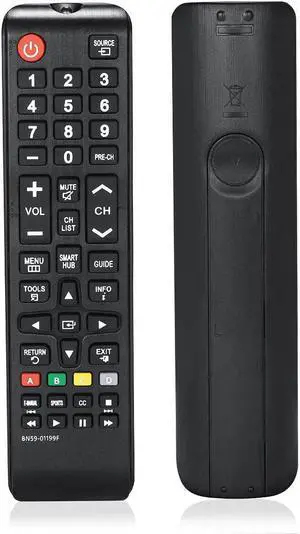 Universal Remote Control for SAMSUNG UN40KU6300F And All Other Samsung Smart TV Models LCD LED 3D HDTV QLED Smart TV BN59-01199F AA59-00786A BN59-01175N