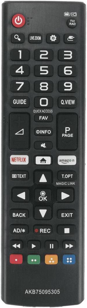 Universal Remote for LG TV Remote Control (All Models) Compatible with 70UN6955ZUC And All LG Smart TV LCD LED 3D HDTV AKB75375604 AKB75095307 AKB75675304 AKB74915305,