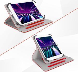 UrbanX 10.1 Inch Universal Tablet Case Protective Cover Folio for Lenovo Yoga Tablet 10 360 Degree Rotatable Kickstand Multiple Viewing Angles Credit Cards Holder