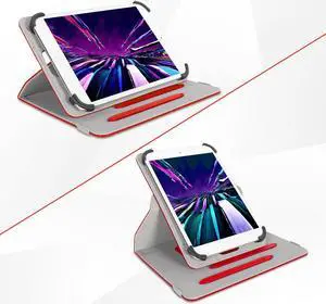 UrbanX Inch Universal Tablet Case Protective Cover Folio for 360 Degree Rotatable Kickstand Multiple Viewing Angles Credit Cards Holder