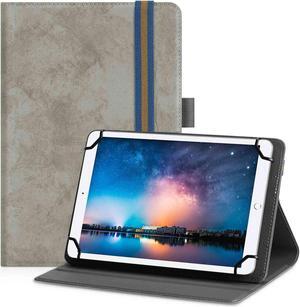 UrbanX Universal Case for 7-8 inch Tablet,Stand Folio Tablet Case Protective Cover for Amazon Fire HD 8 (2017)Touchscreen Tablet,Adjustable Fixing Band and Multiple AnglesStone Gray