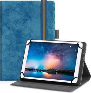 UrbanX Universal Case for 7-8 inch Tablet,Stand Folio Tablet Case Protective Cover for Tablet X7 Touchscreen Tablet, with Adjustable Fixing Band and Multiple AnglesâOcean Blue