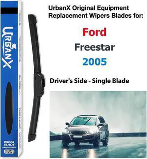 UrbanX 2-IN-1 All Seasons Water Repellency Original Equipment Replacement Wiper Blades For 2005 Ford Freestar 24" Driver Side