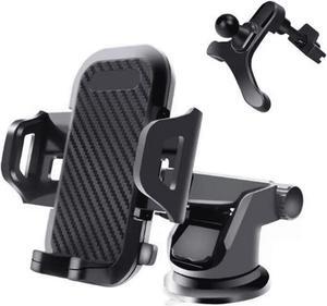Mobile Phone Car Holder Mount UrbanX Windshield/Air Vent/Dashboard Cell Phone Holder for Car 360 Degree Rotation Universal Suction Mount Stand Compatible with Xiaomi Redmi Note 10 Pro (India)