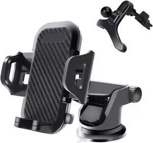 Mobile Phone Car Holder Mount UrbanX Windshield/Air Vent/Dashboard Cell Phone Holder for Car 360 Degree Rotation Universal Suction Mount Stand Compatible with Ulefone Armor X3